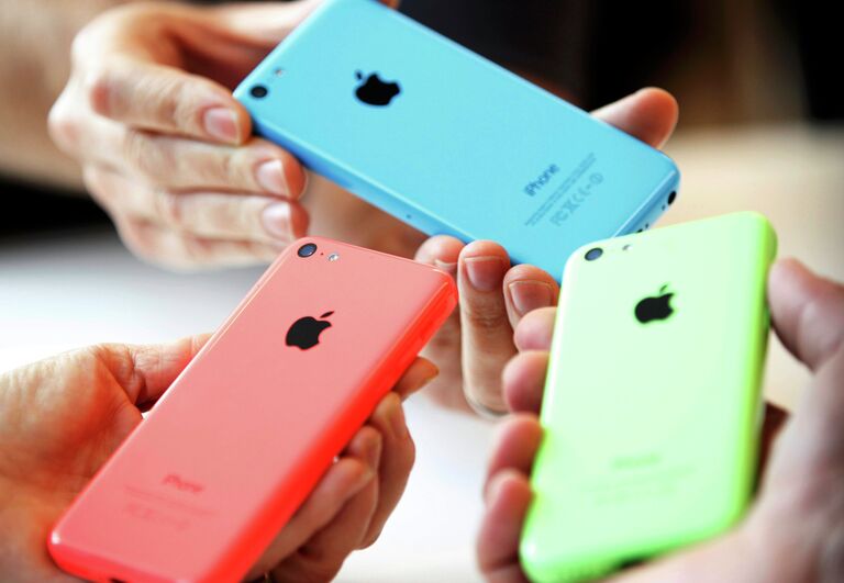 Презентация cмартфона iPhone 5C