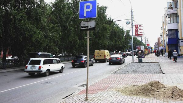 Красный проспект в Новосибирске. Фото с места событий.