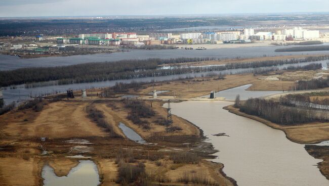 Мост через Вах свяжет Томскую область и ХМАО, архивное фото