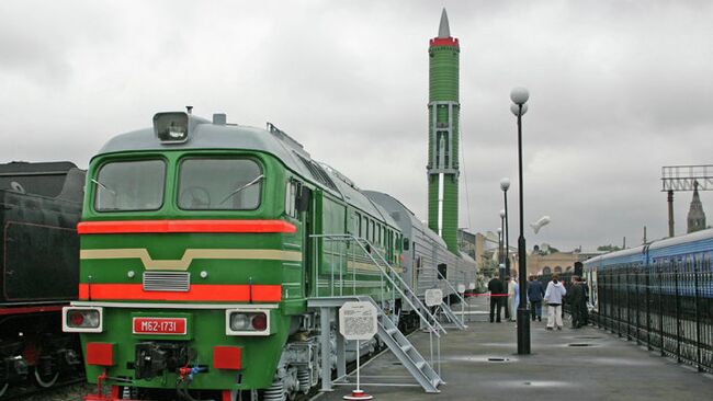 Боевой железнодорожный ракетный комплекс