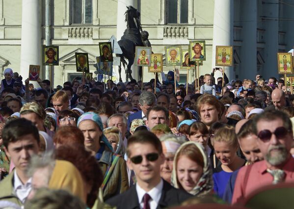 Празднование 300-летия Александро-Невской лавры в Санкт-Петербурге
