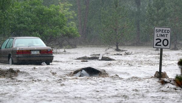 Наводнение в Колорадо, фото с места события