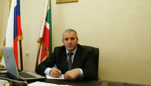 Председатель избиркома Республики Чечня Исмаил Байханов