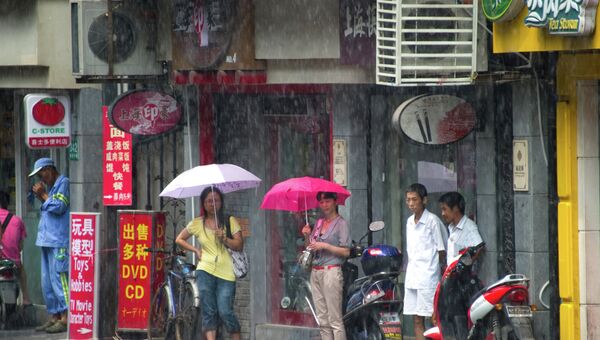 Дождь в Китае. Архивное фото