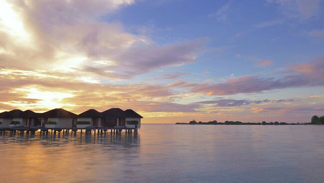 Закат на Мальдивах. Архивное фото