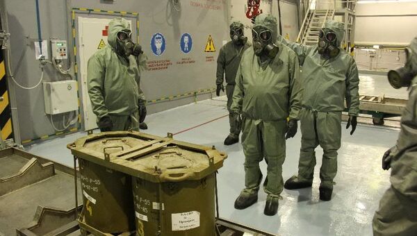 Утилизация химического оружия, архивное фото