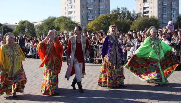 Открытие фестиваля Амурская осень, фото с места событий