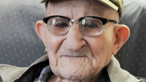 Салустиано Санчес, самый пожилой человек на Земле. Архивное фото