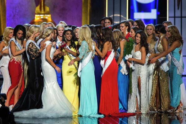 Финал конкурса Мисс Америка в Атлантик-Сити, США