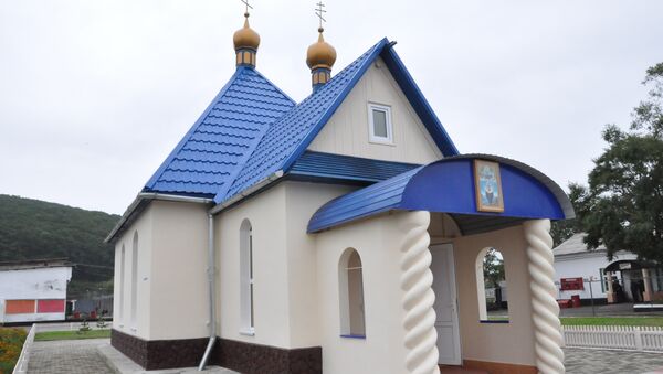 Православный храм построили осужденные в колонии в Приморье. Фото с места события