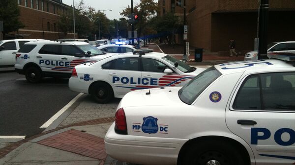 Автомобили полиции в Вашингтоне. Архивное фото