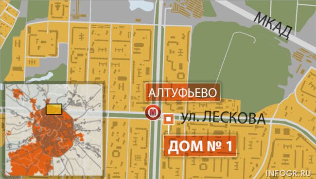 ДТП на северо-востоке Москвы