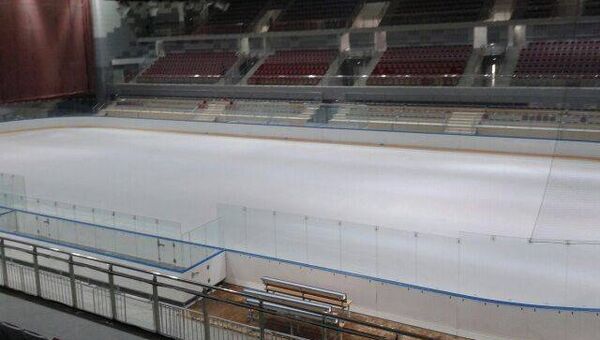Ледовое поле в концертно-спортивном комплексе во Владивостоке