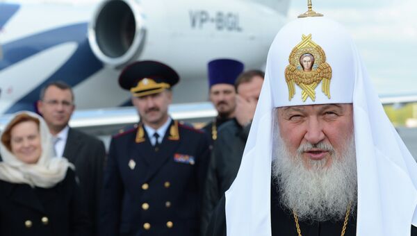 Во время визита патриарха Кирилла в Ханты-Мансийск