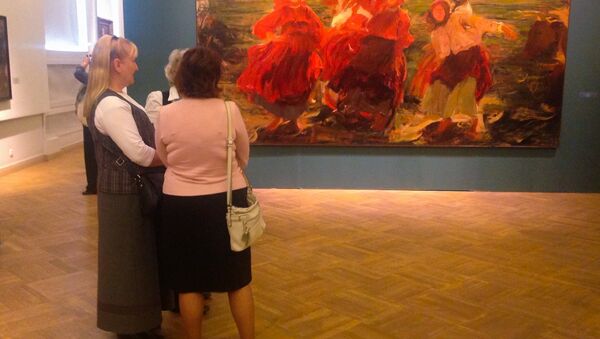 Выставка картин Малявина в Русском музее