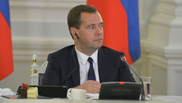 Д. Медведев, архивное фото