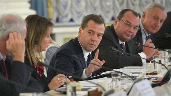 Встреча Д. Медведева с участниками Генассамблеи ОАНА