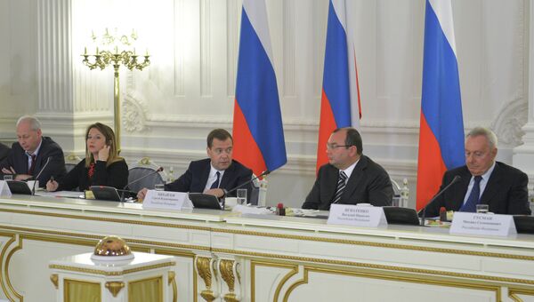 Встреча Д. Медведева с участниками Генассамблеи ОАНА