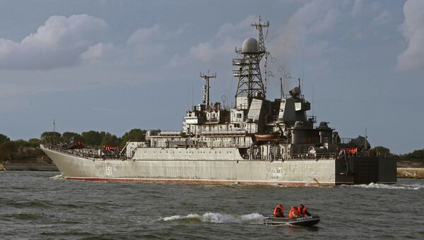 Десантный корабль Азов. Архивное фото