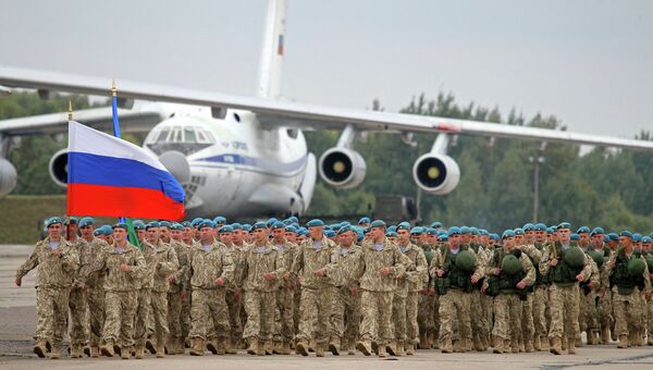 Российско-белорусские стратегические учения Запад-2013. Архивное фото