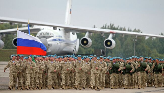 Российско-белорусские стратегические учения Запад-2013. Архивное фото