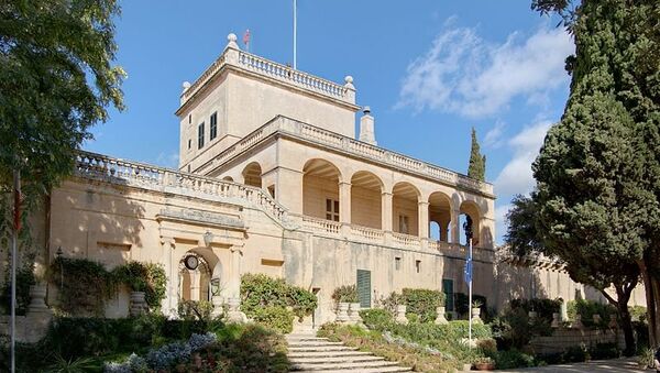 Президентский дворец Сант-Антон на Мальте. Архивное фото