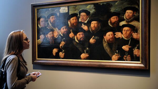 Открытие выставки Голландский групповой портрет Золотого века, событийное фото