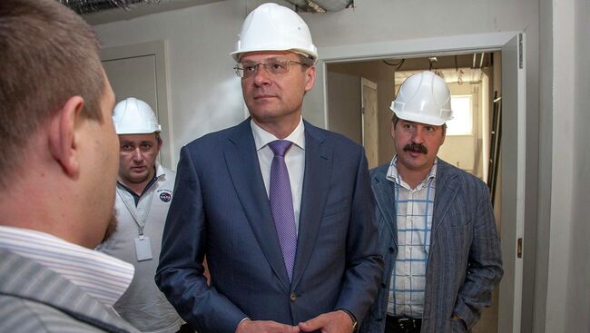 Губернатор Новосибирской области Василий Юрченко, архивное фото