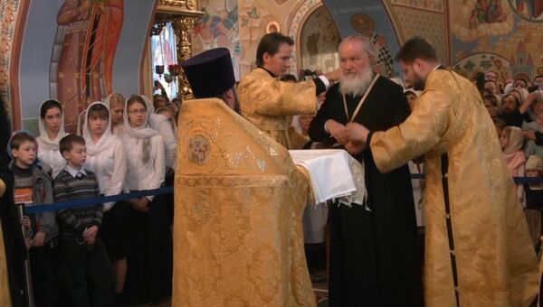 Визит патриарха Кирилла в Томск