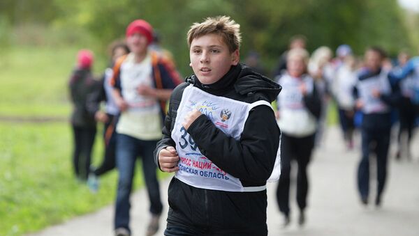 Всероссийский день бега Кросс наций - 2013 в Томске