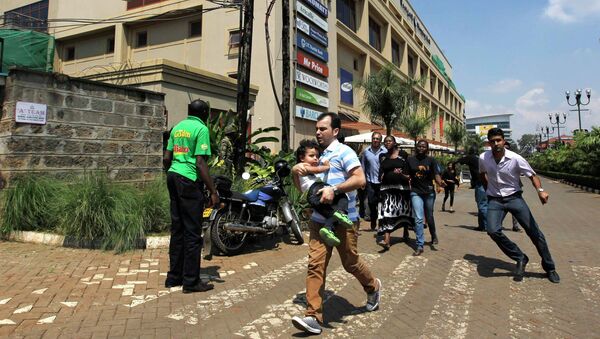 Захват заложников в торговом центре Найроби, фото с места события