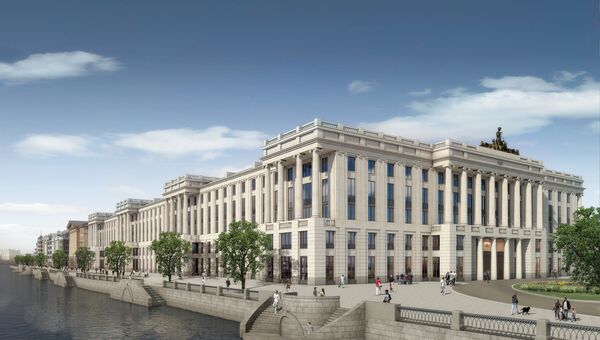 Архитектурная концепция зданий Верховного и Высшего арбитражного судов РФ
