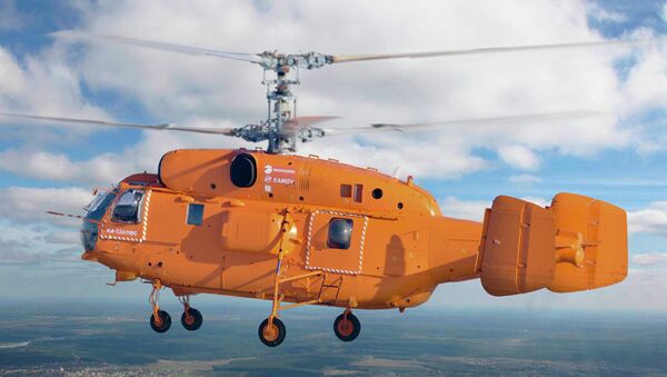 Противопожарный вертолет Ка-32А11ВС. Архивное фото
