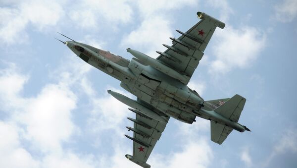 Штурмовик Су-25. Архивное фото