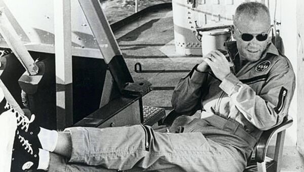 Американский астронавт Джон Гленн. Архивное фото