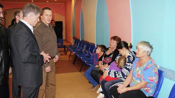 Полпред в ДФО Юрий Трутнев встретился с амурчанами, пострадавшими от паводка