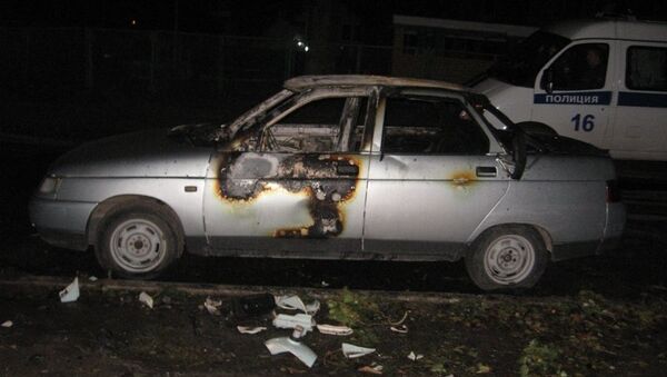 Шесть машин подожгли в Тольятти за ночь. Фото с места события.