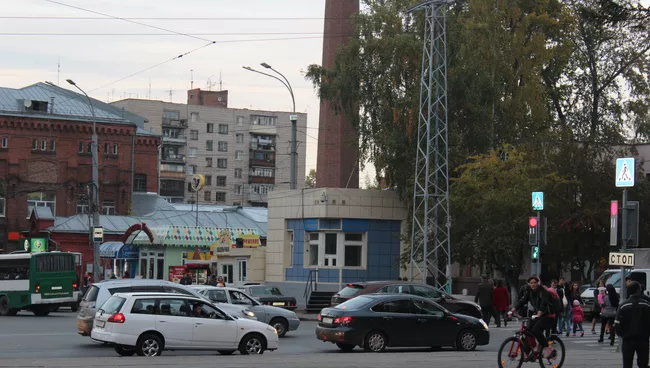 Улица Нахимова в Томске, архив