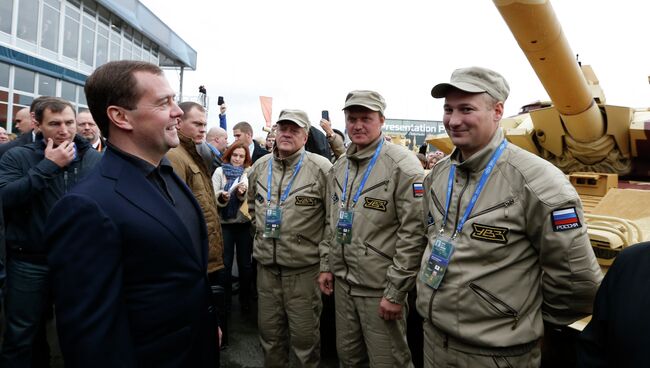 Рабочая поездка Д.Медведева в Уральский федеральный округ