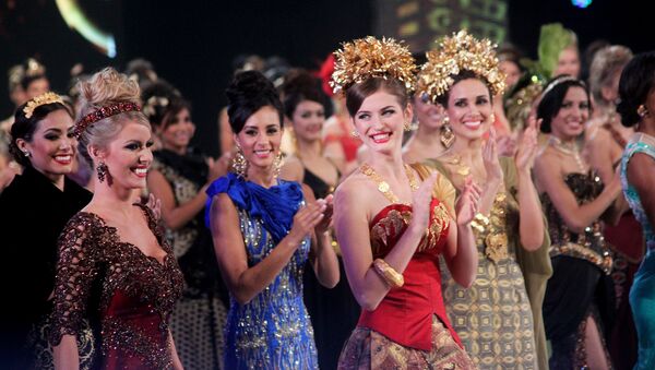 Участницы конкурса красоты Мисс Мира-2013