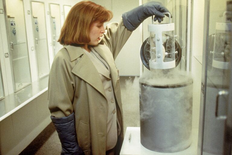 Кадр из телесериала Секретные материалы