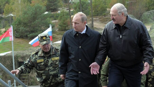 Рабочая поездка В.Путина в Белоруссию. Фото с места события