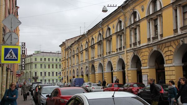Улица Ломоносова в Петербурге. Архивное фото