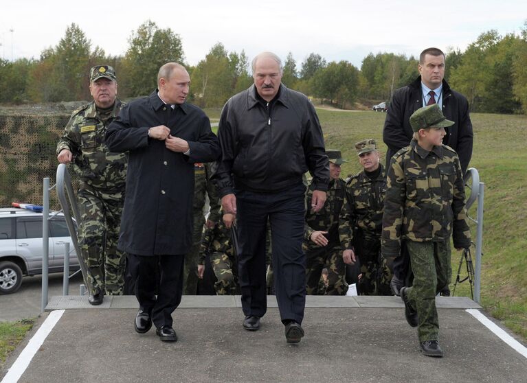 Рабочая поездка В.Путина в Белоруссию