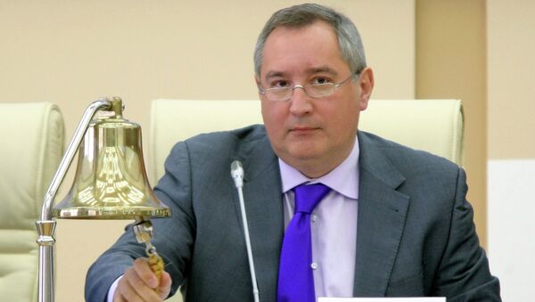 Дмитрий Рогозин на заседании Морской коллегии. Фото с места события