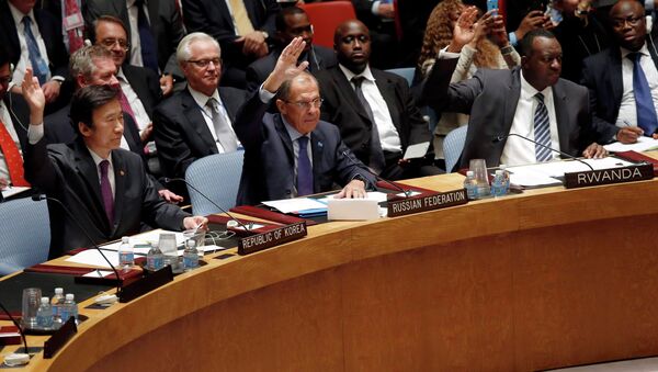 Принятие решения СБ ООН по химоружию в Сирии