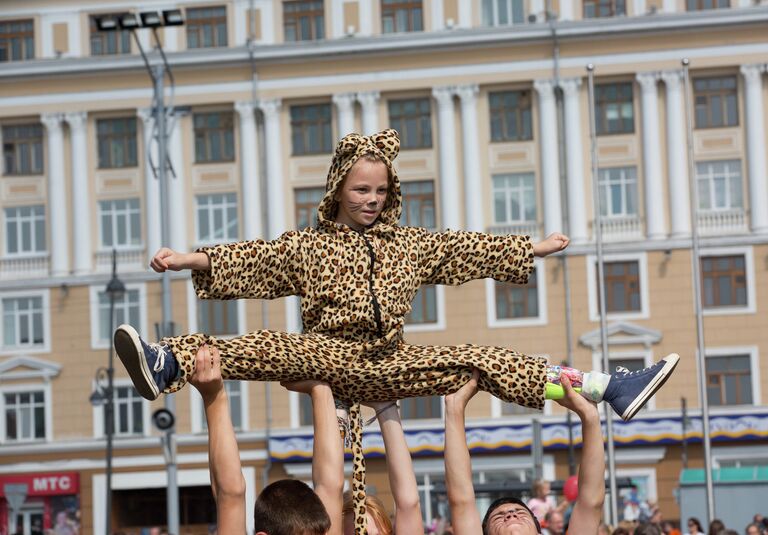 День тигра во Владивостоке 29 сентября 2013 года