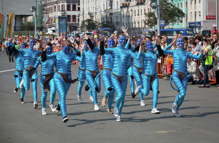 День тигра во Владивостоке 29 сентября 2013 года