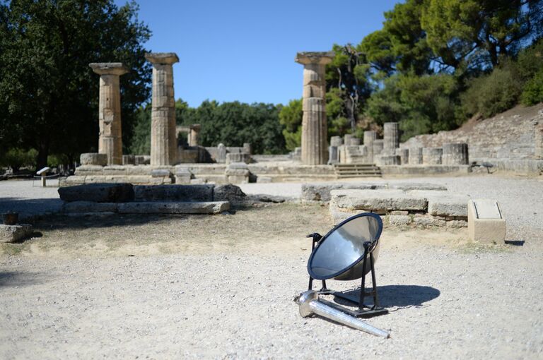 Церемония зажжения Олимпийского огня Церемония зажжения Олимпийского огня