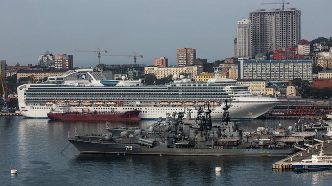 Diamond Princess во Владивостоке